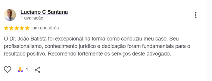 Avaliação Google
